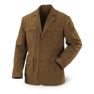 VINTAGE Duck Canvas Sportsman's Field Jacket Barn Coat